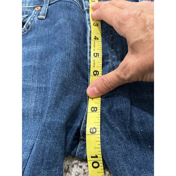 CoH Emerson Slim Boyfriend Jeans Button Fly Straight Leg Medium Wash, 28 - Picture 7 of 11